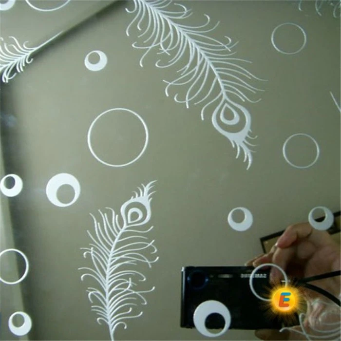 acid etched mirror glass-2